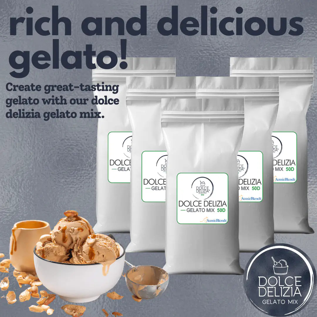 AussieBlends physical Gelato Mix Dolce Delizia 50D