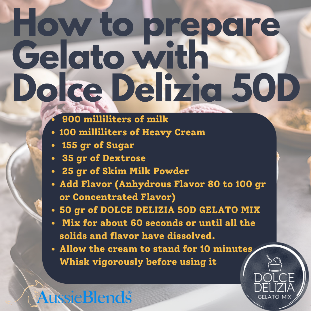 Gelato Mix Dolce Delizia 50D