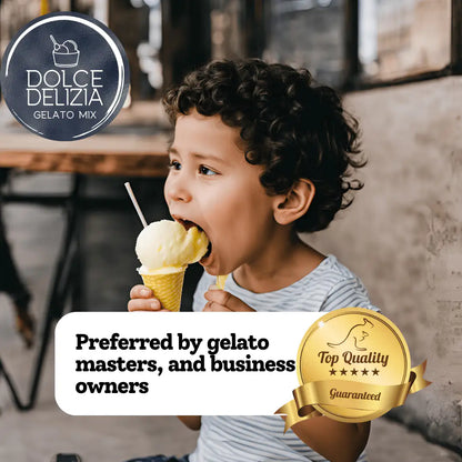 AussieBlends physical Gelato Mix Dolce Delizia 50F - Fruta, Vegetarian