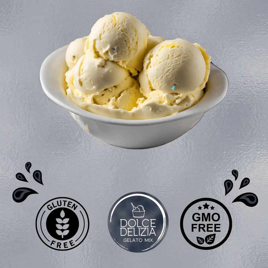 AussieBlends physical Gelato Mix Dolce Delizia Vegan, Sugar Free 250V-SF