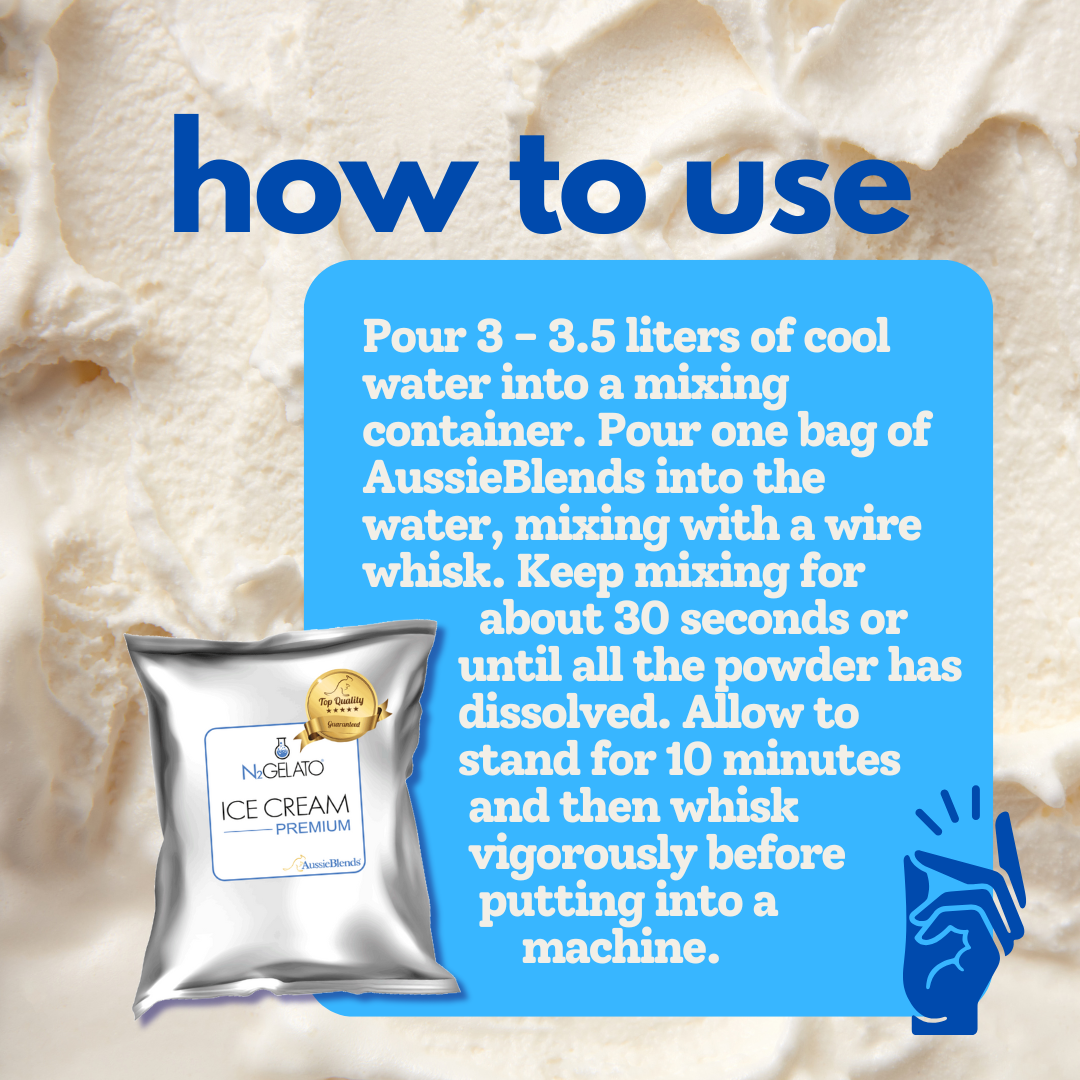 Ice Cream Mix Premium - AussieBlends