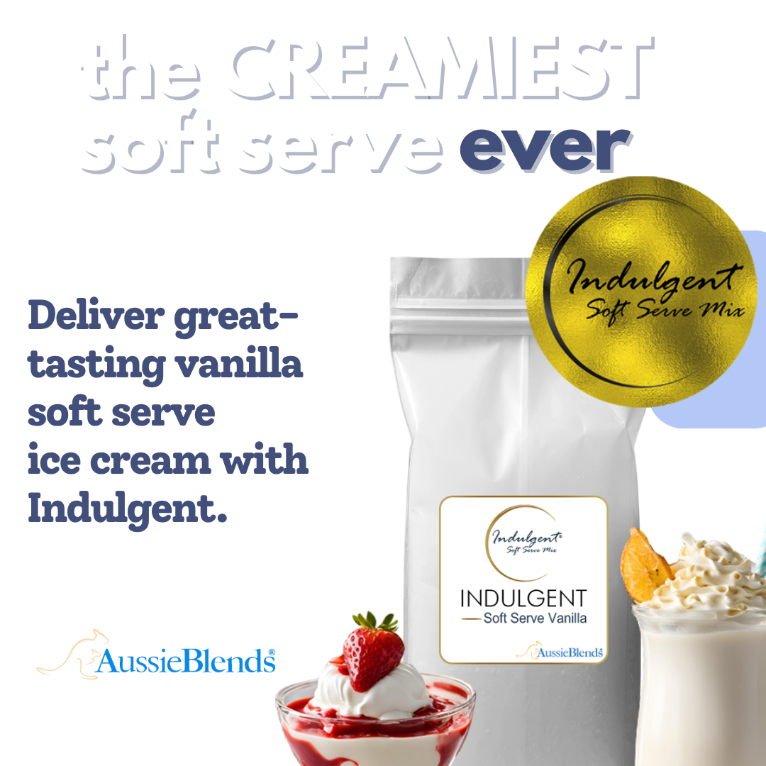 Indulgent Soft Serve Vanilla Mix  - AussieBlends