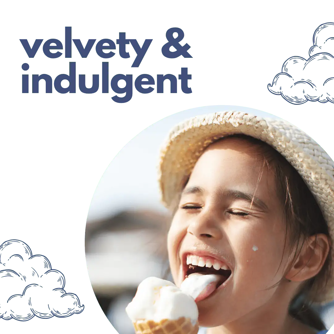 AussieBlends physical Indulgent Soft Serve Vanilla Mix  - AussieBlends