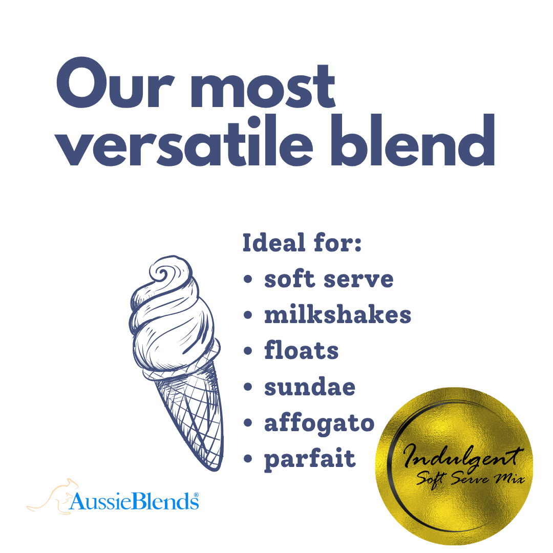 Indulgent Soft Serve Vanilla Mix  - AussieBlends