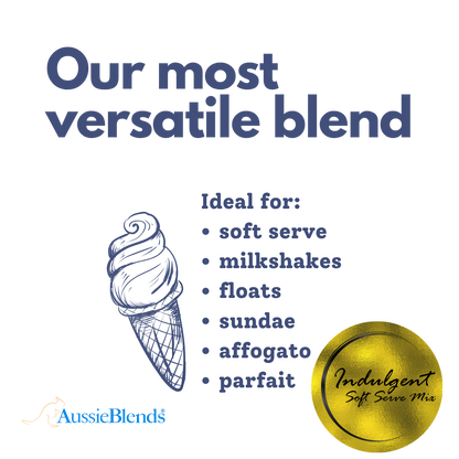 Indulgent Soft Serve Vanilla Mix  - AussieBlends