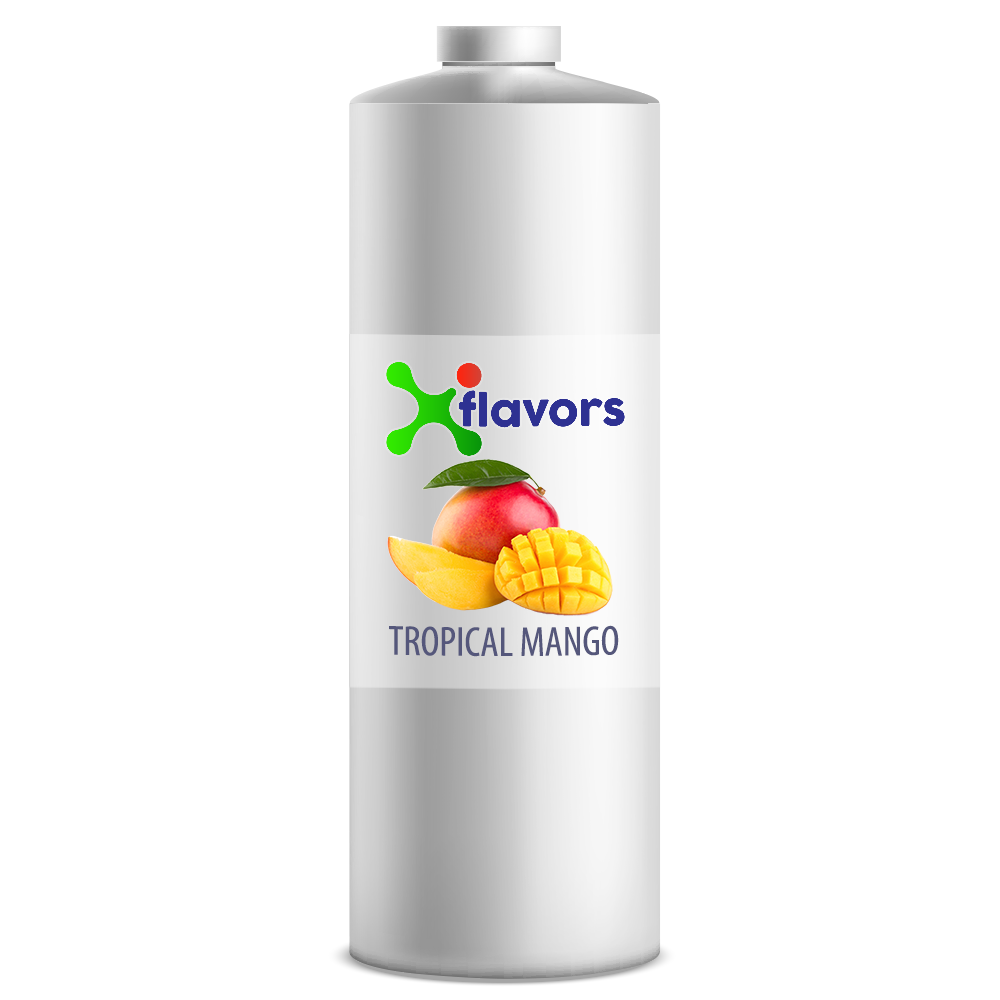 X-Flavors: Tropical Concentrated Flavorings for Frozen Yogurt and Soft Serve - AussieBlends - Tropical Mango (32 oz Bottle) - Sugar-Free & Vegan X-Flavors: Tropical Concentrated Flavorings for Frozen Yogurt and Soft Serve - AussieBlends - Tropical Mango (32 oz Bottle) - Sugar-Free & Vegan