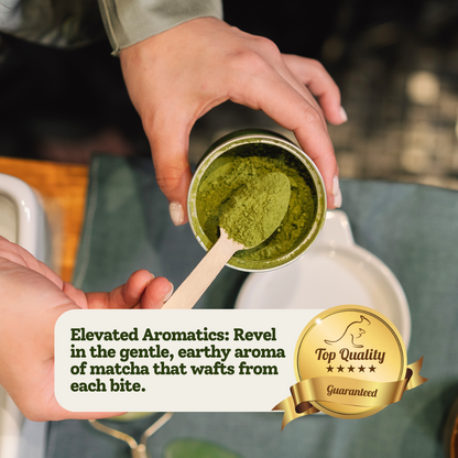 Waffle Ice Cream Cone Green Matcha B size, Vegan