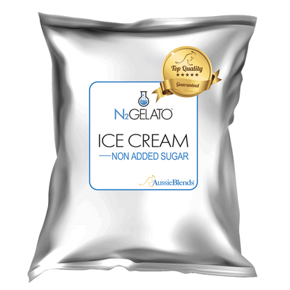 Our Non-Added Sugar Ice Cream Mix has only the natural sugars from the Milk, this brings you a delightful frozen treat that's delicious and mindful of your health.
