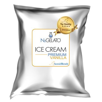 The Premium Ice Cream Mix Vanilla is a unique mix that creates the cream base for premium vanilla ice creams with superior taste, texture, and mouthfeel. 
