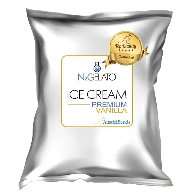 AussieBlends physical Ice Cream Mix and Frozen Yogurt Samples - AussieBlends