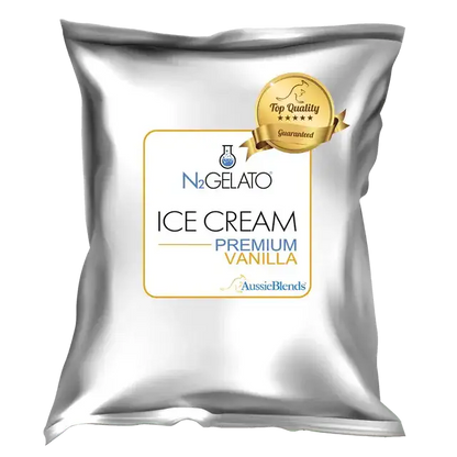 AussieBlends physical Ice Cream Mix and Frozen Yogurt Samples - AussieBlends