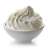 Because it comes in a powder form, Frosty Whip does not require refrigeration; once mixed with water the restaurant must keep the cream in a dry storage below 25ºC / 77ºF.