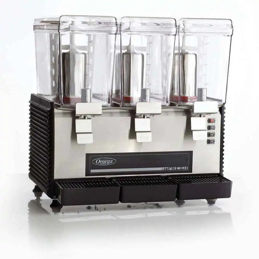 AussieBlends physical LN2 - Cream Dispenser: Omega dispenser, keeps the mixed cream at 39.2 °F (4 °C).