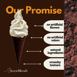 Say goodbye to the burnt aftertaste often associated with molasses. Our waffle cones are molasses-free, leaving your taste buds free to savor the essence of your ice cream
