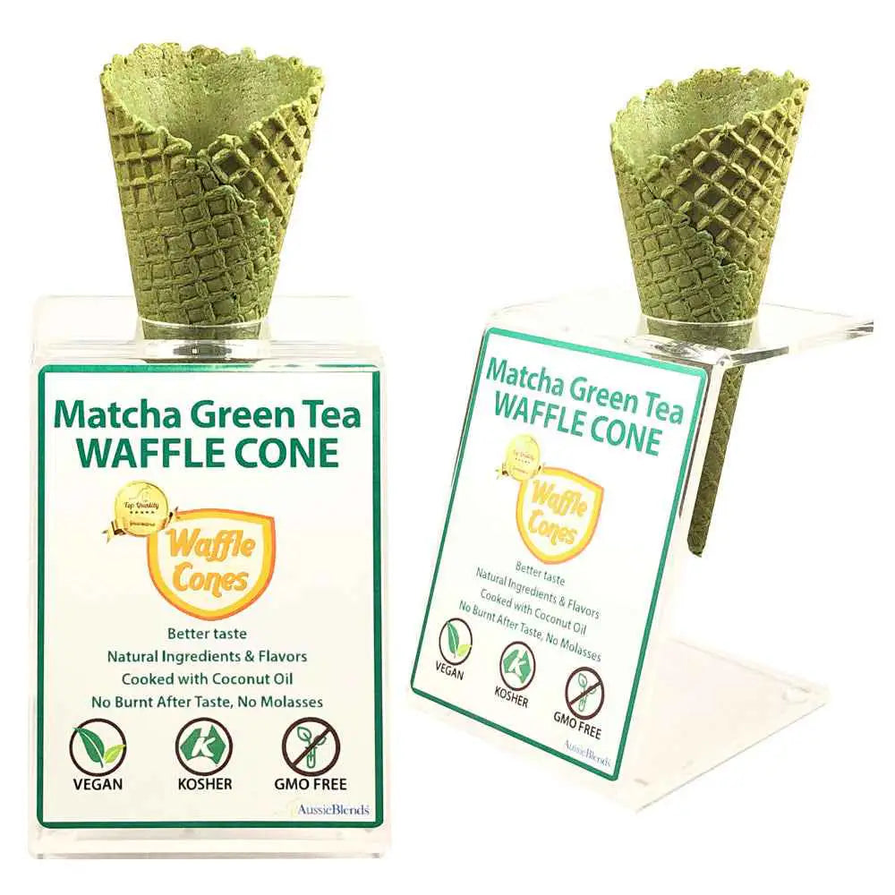 AussieBlends physical Clear Acrylic Single Cone Holder