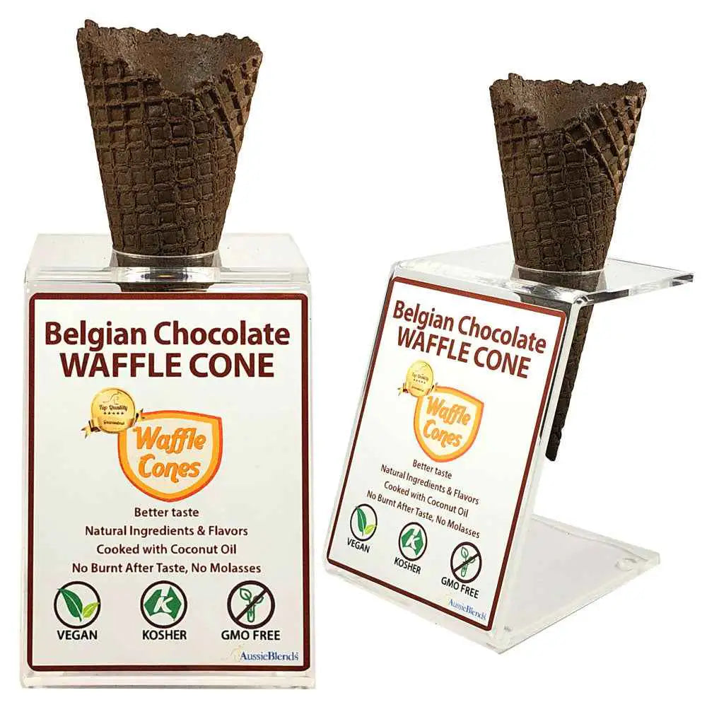 AussieBlends physical Clear Acrylic Single Cone Holder