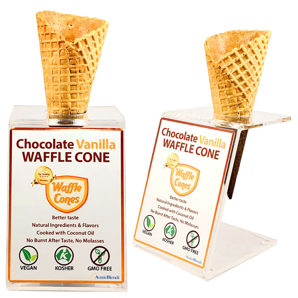 Clear Acrylic Single Cone Holder