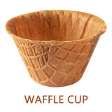 The perfect cup for Desserts, Chocolate Mousse, Gelato, Soft Serve, and Scooped Ice Cream.