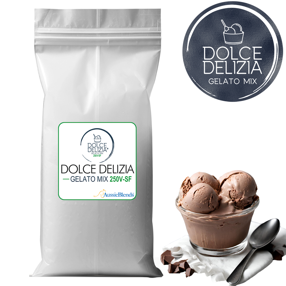 Dolce Delizia ® 250V-SF - Vegan, Sugar-Free - Gelato Mix