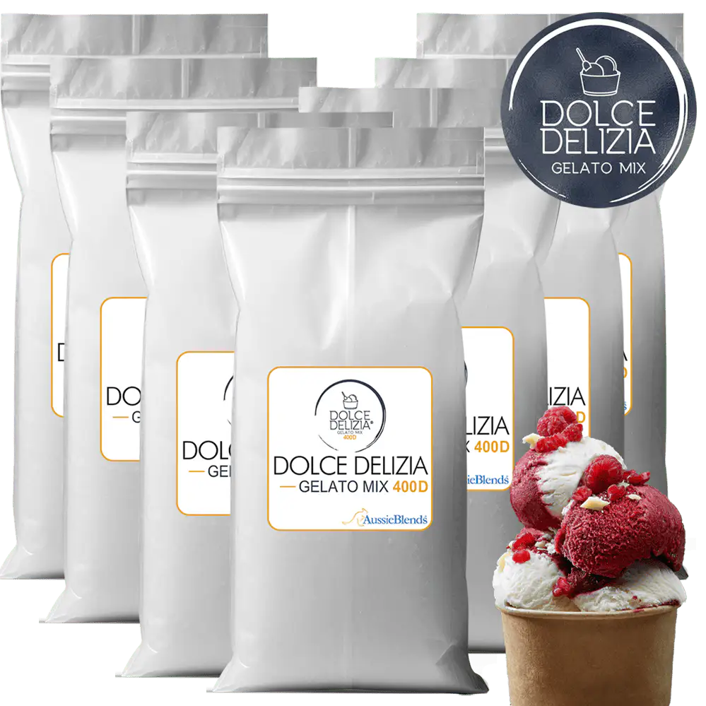 AussieBlends physical Gelato Mix Dolce Delizia 400D