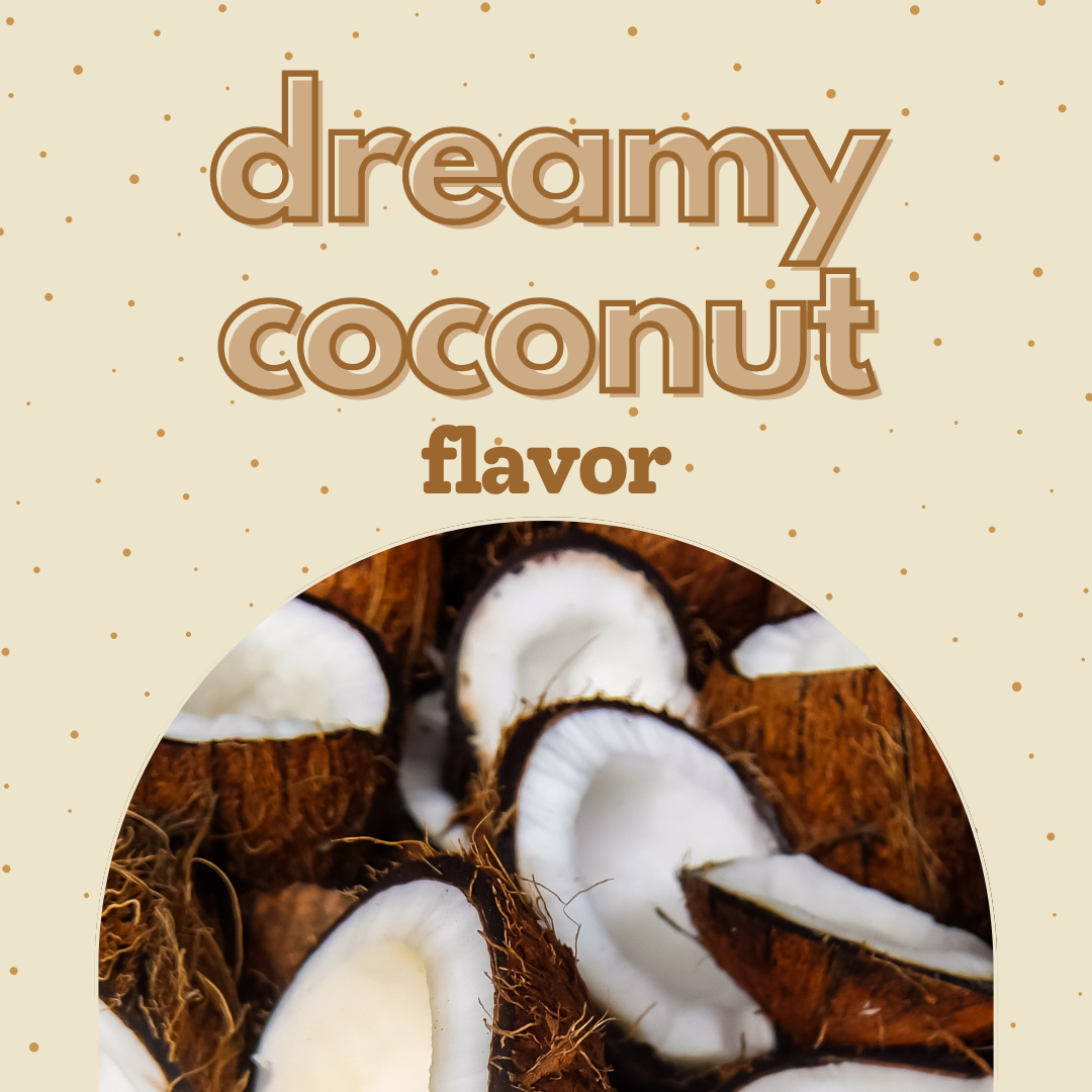 Ice Cream Mix Coconut Vegan: For Soft Serve, Rolled Ice Cream, Gelato and liquid Nitrogen - By AussieBlends