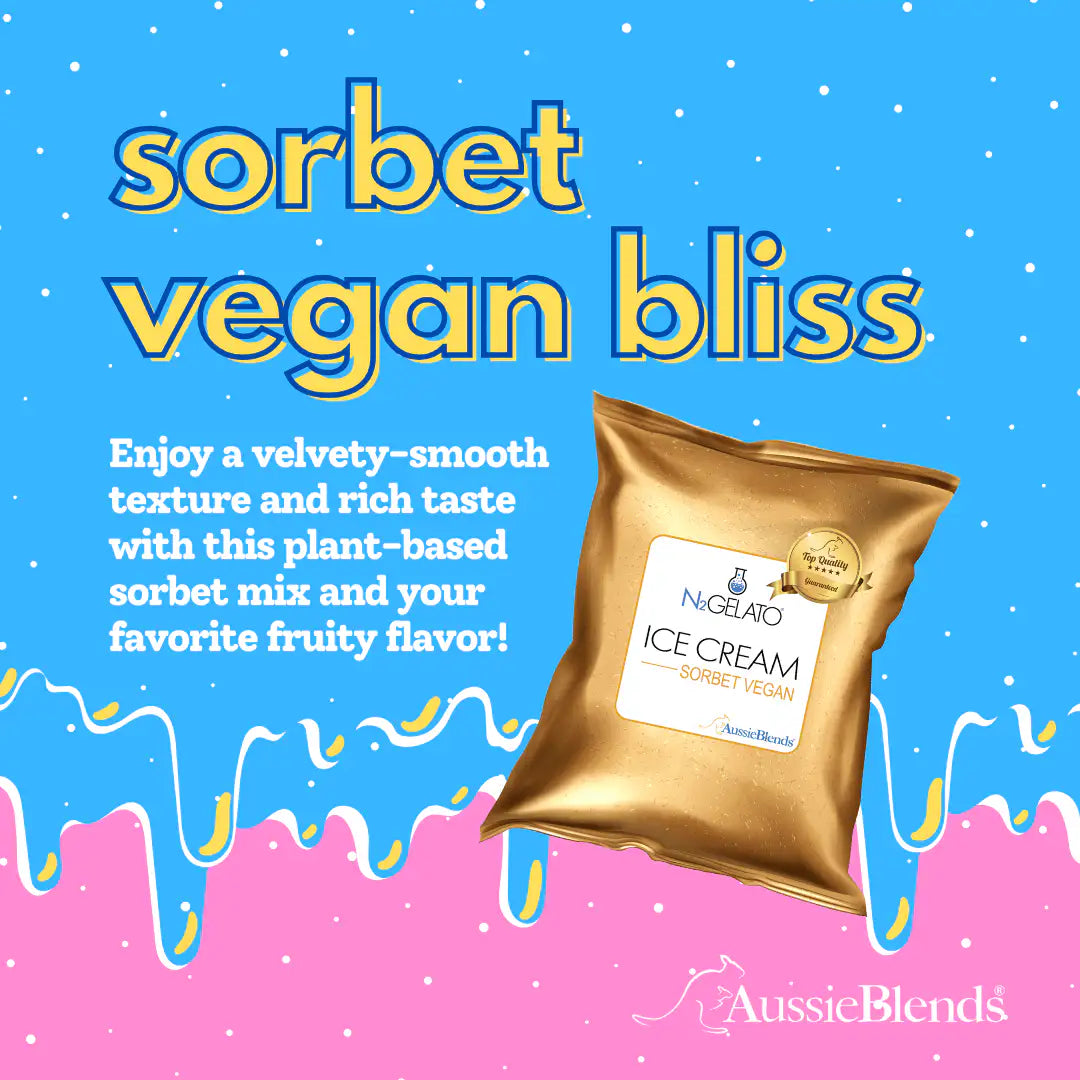 AussieBlends physical Ice Cream Mix Sorbet Vegan - AussieBlends