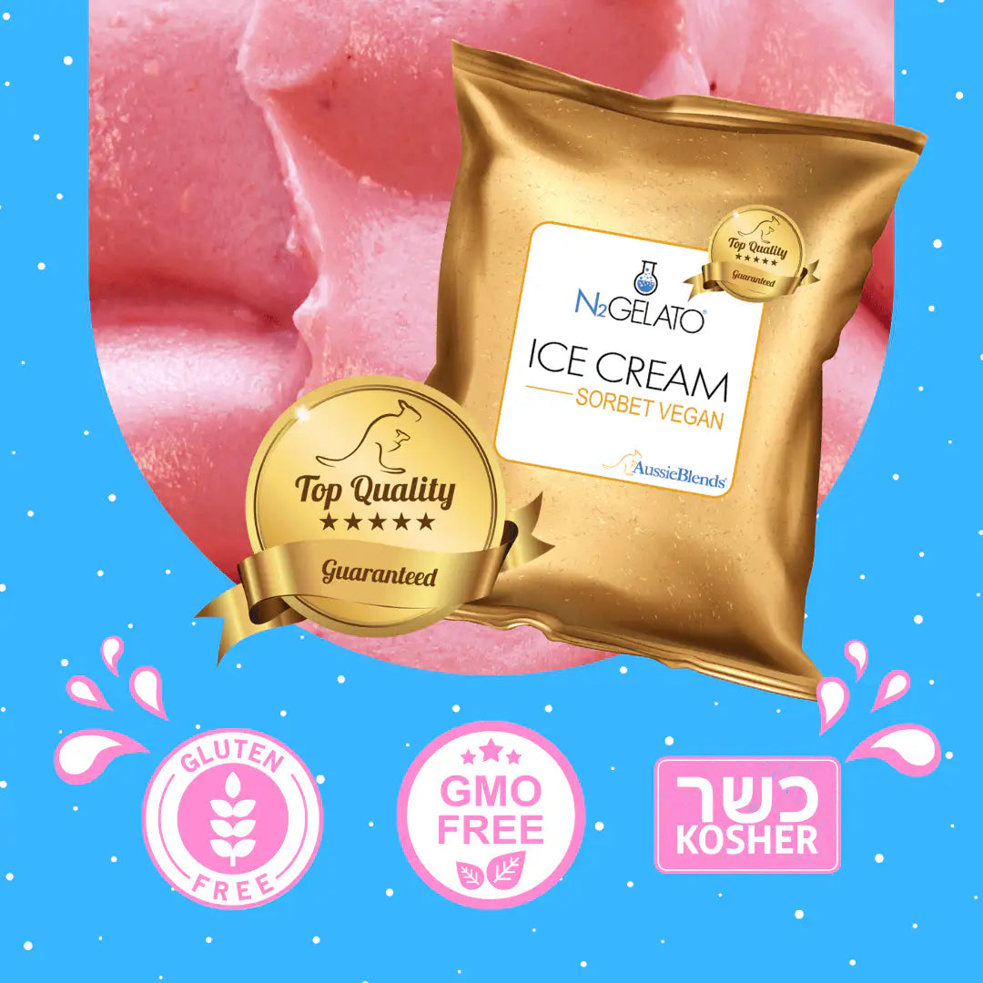 AussieBlends physical Ice Cream Mix Sorbet Vegan - AussieBlends