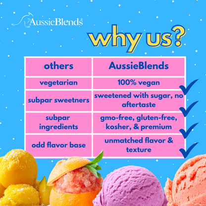Ice Cream Mix Sorbet Vegan - AussieBlends