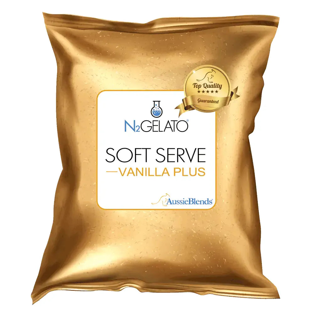 AussieBlends physical Ice Cream Mix and Frozen Yogurt Samples - AussieBlends