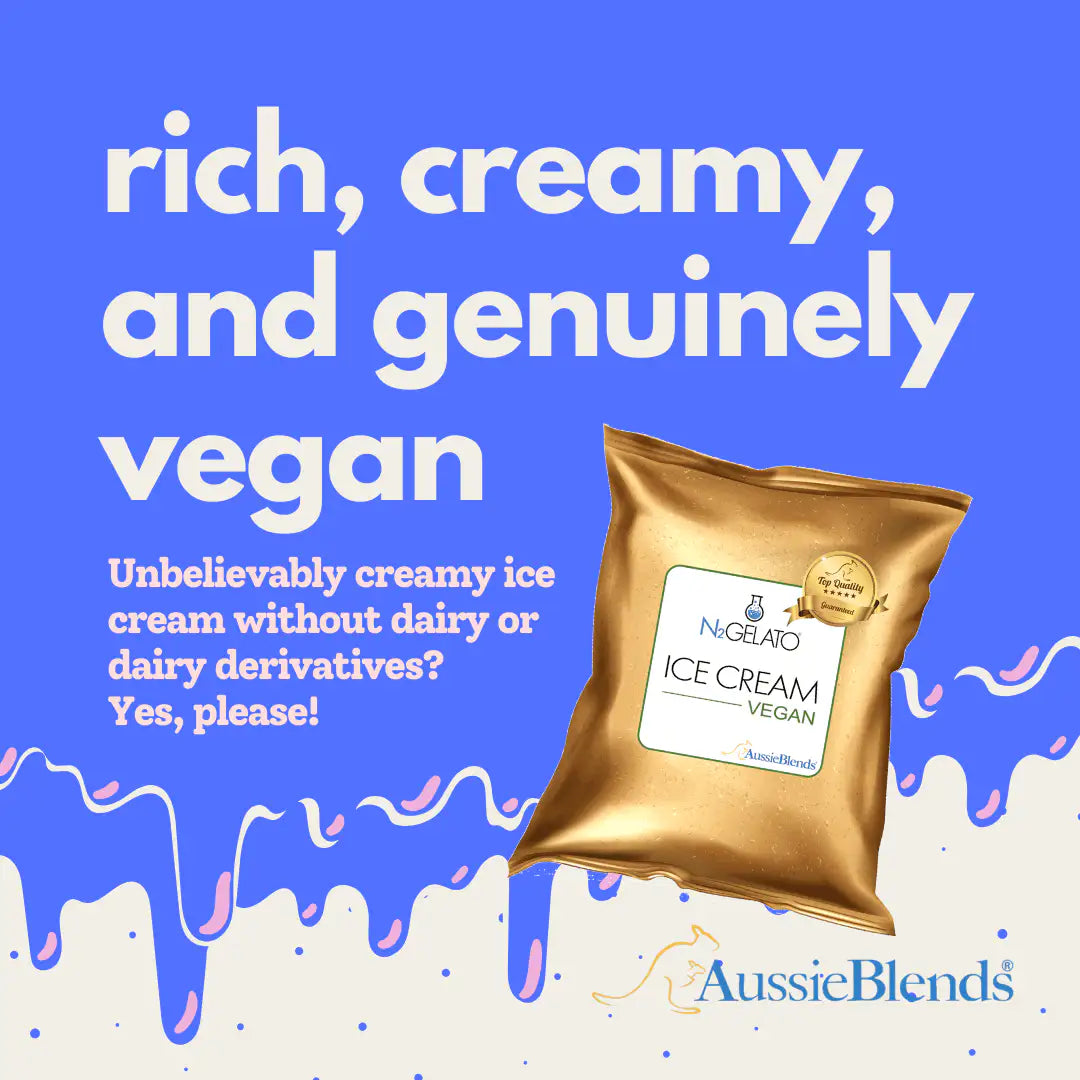 AussieBlends physical Vegan Ice Cream Soft Serve Mix - AussieBlends