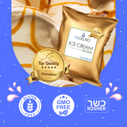 Vegan Soft Serve Mix: For Ice Cream, Rolled Ice Cream, Gelato and liquid Nitrogen - By AussieBlends