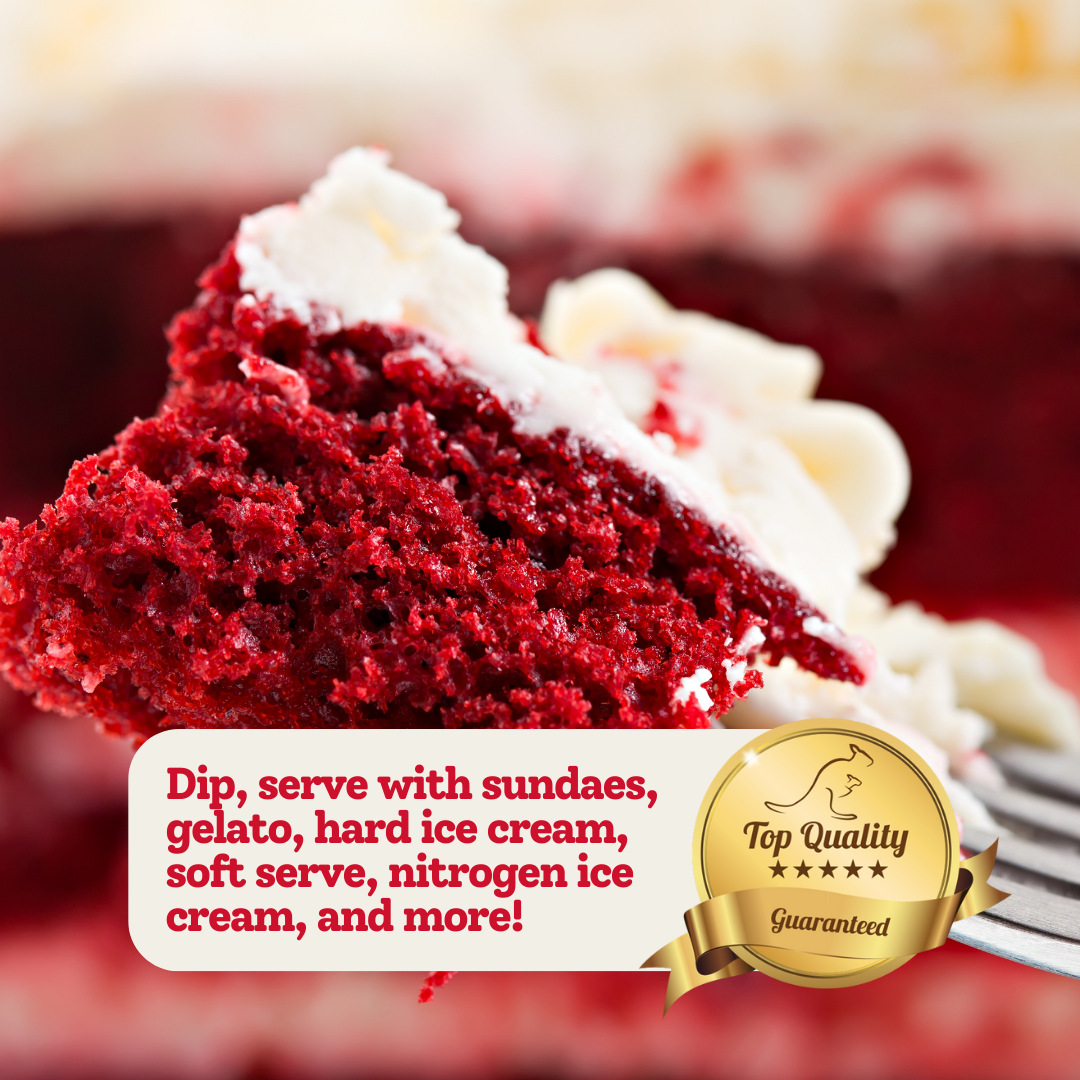 Waffle Ice Cream Cone Red Velvet B size, Vegan