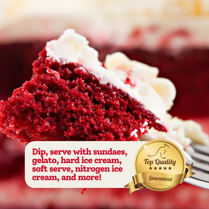 Waffle Ice Cream Cone Red Velvet B size, Vegan