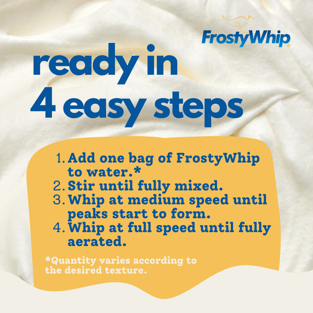 Vegetable Whipped Cream Mix - AussieBlends