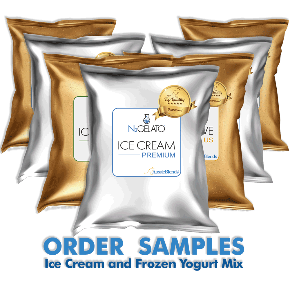 Ice Cream Mix and Frozen Yogurt Mix - Samples